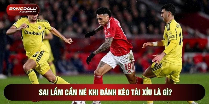 Sai lầm cần né khi đánh kèo tài xỉu là gì?